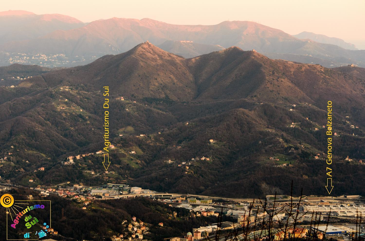 Agriturismo Du Sui Genoa Bagian luar foto